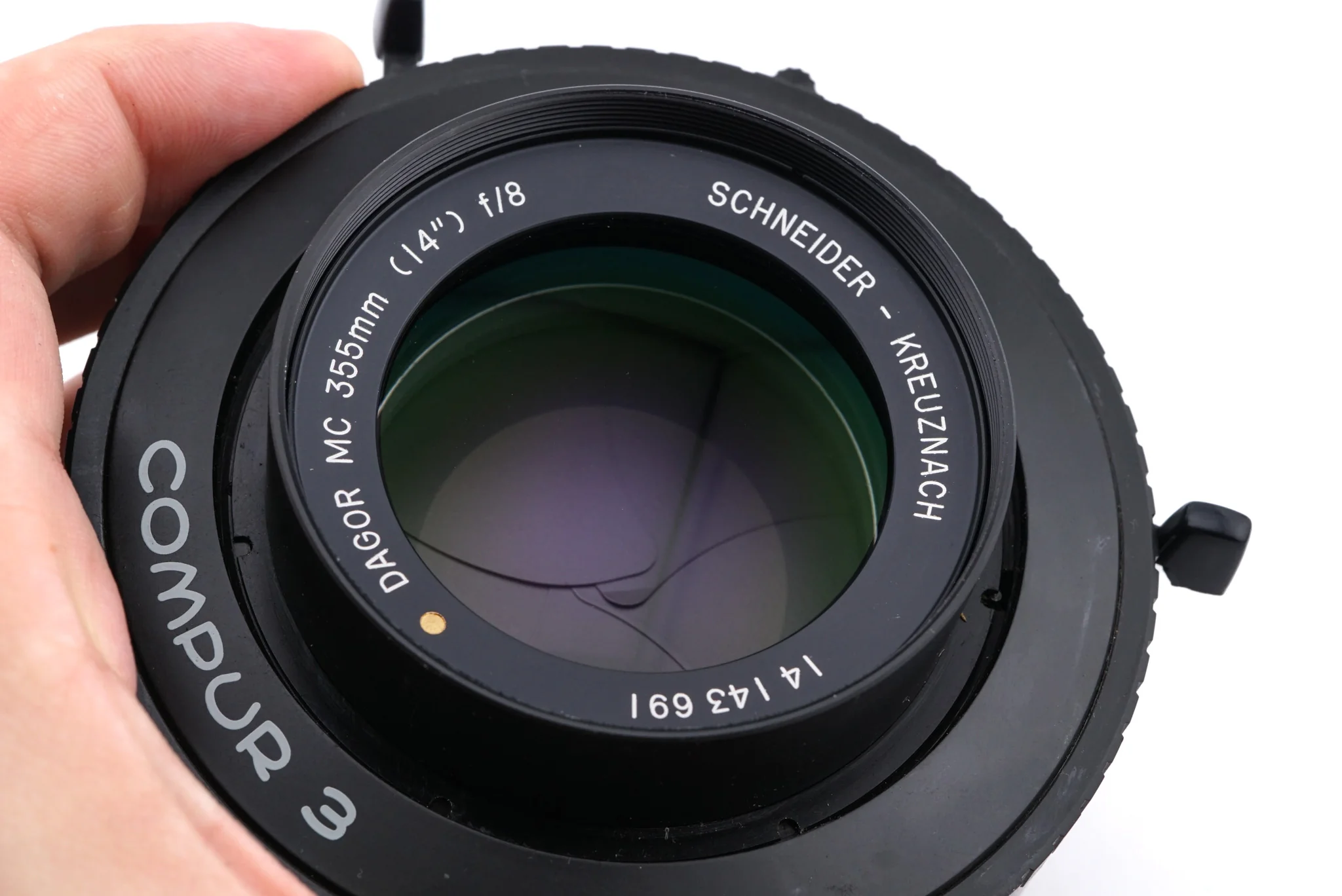 Schneider-Kreuznach 355mm f8 Dagor MC (Shutter) - Image 5