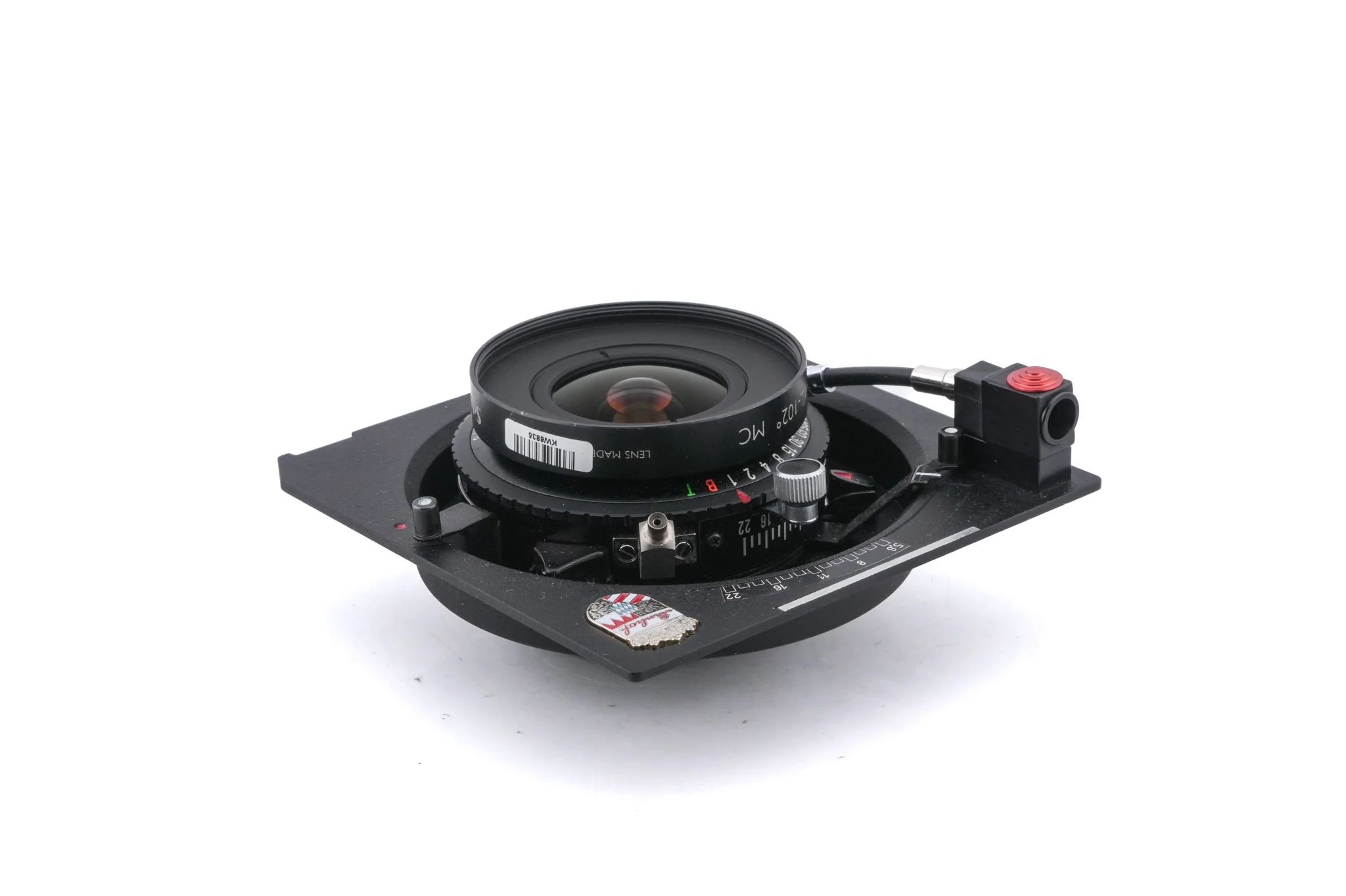 Schneider-Kreuznach 35mm f5.6 Apo-Digitar XL (Shutter) + 99 x 96 mm Technika Recessed Lens Board (Compur #00) - Image 4