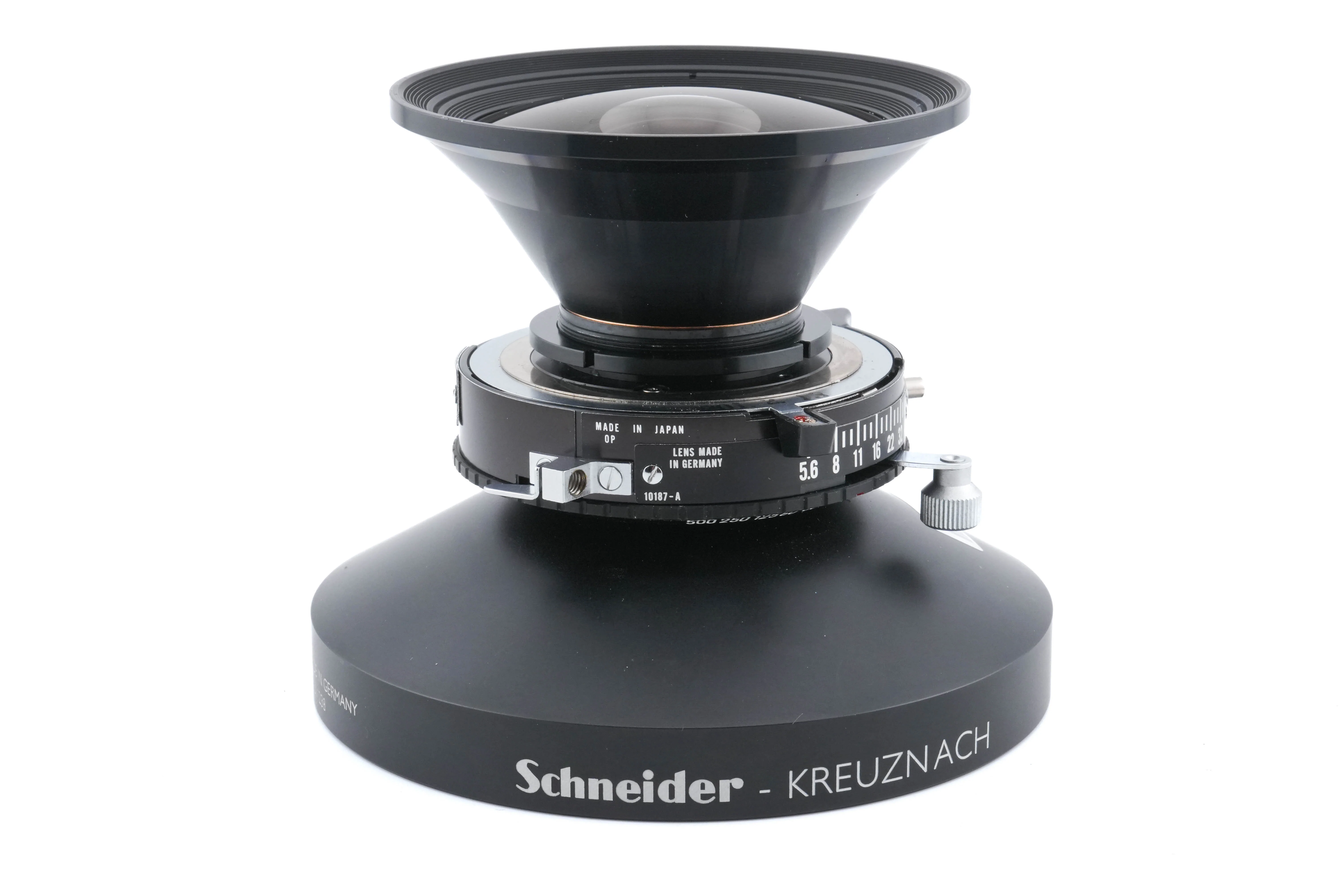 Schneider-Kreuznach 72mm f5.6 Super-Angulon XL 115° (Shutter) + 95mm Center Filter IVb 4x MC (Super-Angulon 72mm f5.6) - Image 4