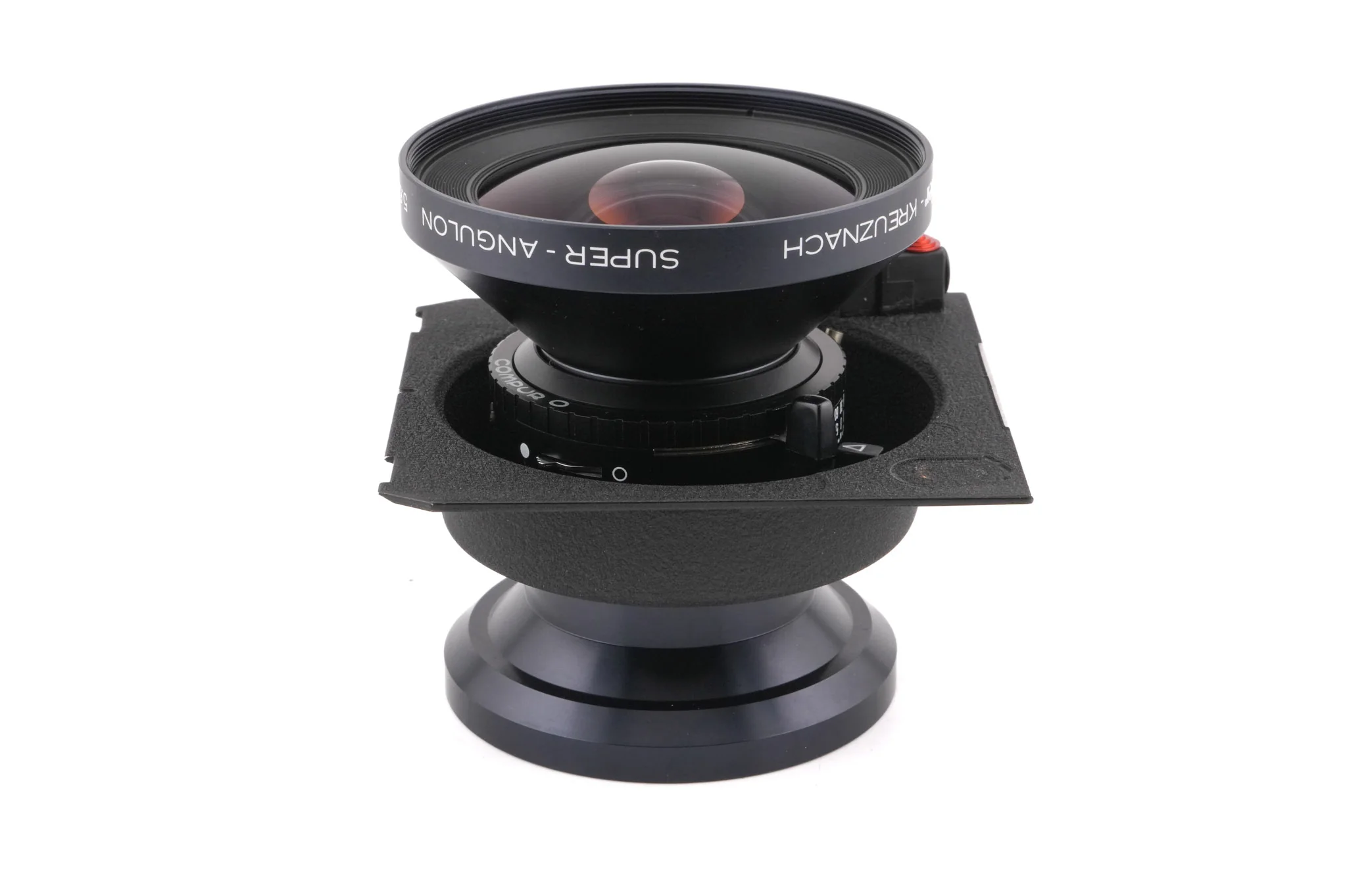 Schneider-Kreuznach 90mm f5.6 Super-Angulon Multicoating (Shutter) + 99 x 96 mm Technika Recessed Lens Board (Compur #00) - Image 3