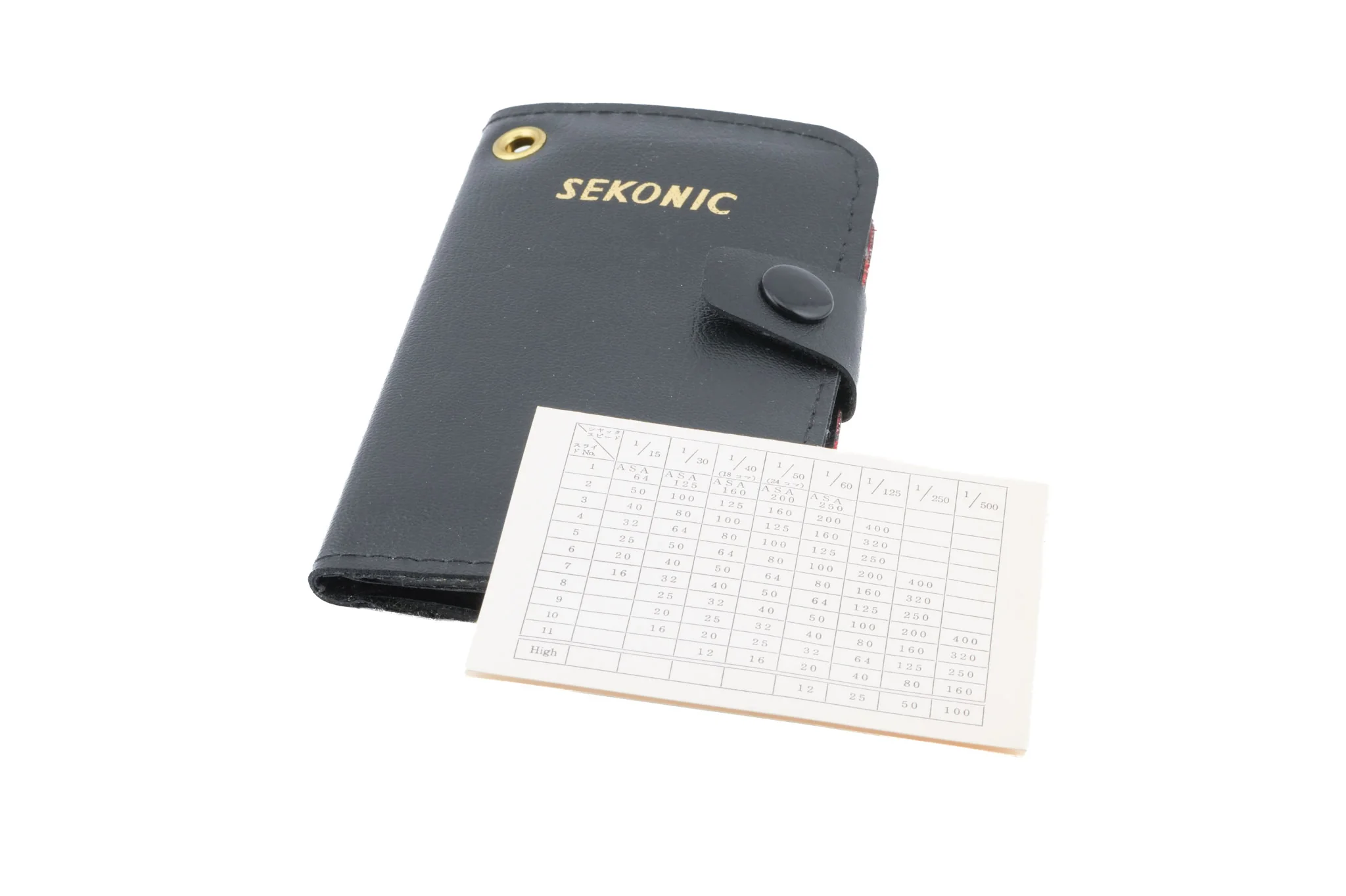 Sekonic L-398/L-28C2 Direct Reading Slide Set - Image 2