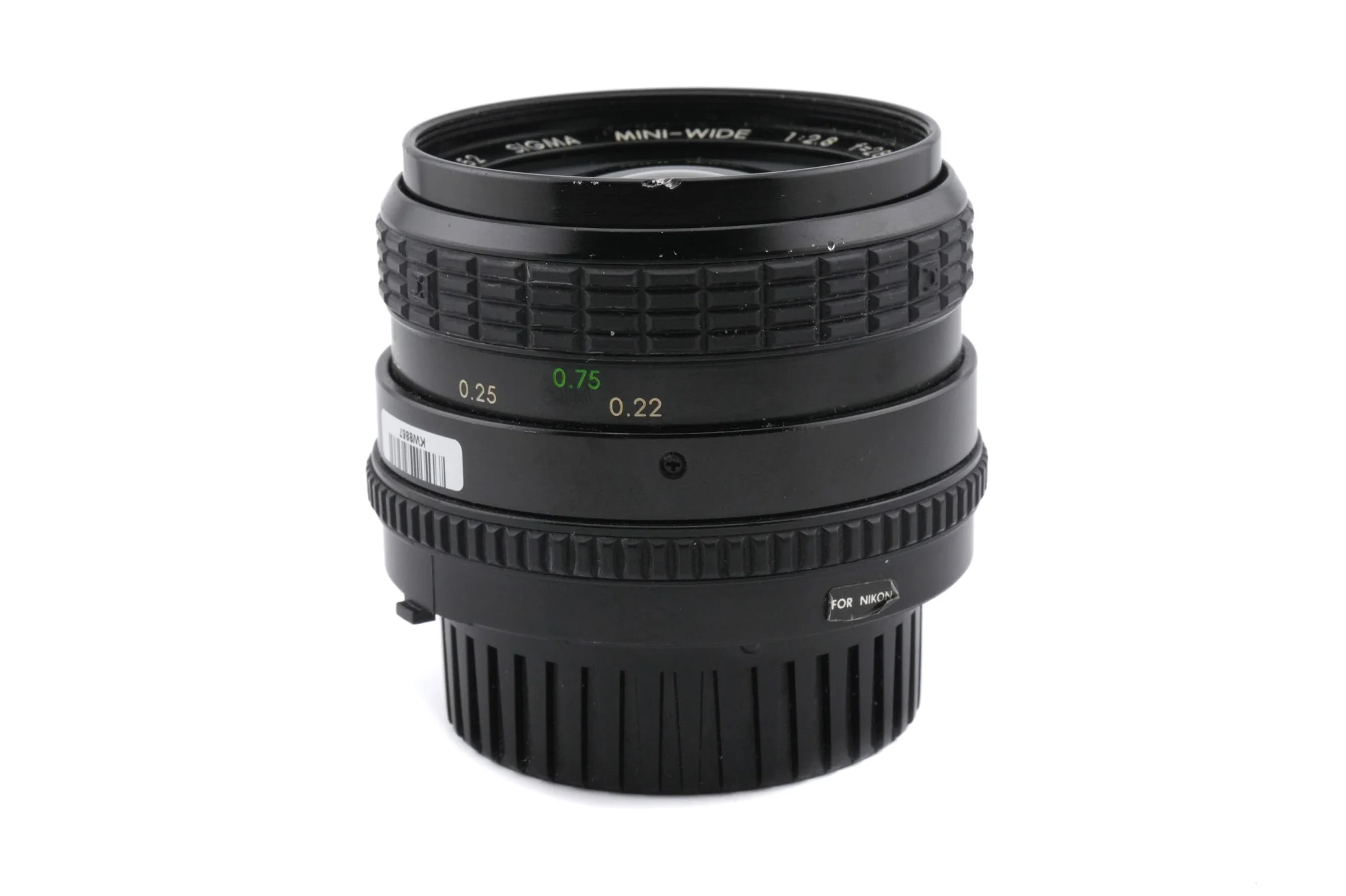 Sigma 28mm f2.8 Multi-Coated Mini-Wide - Image 2