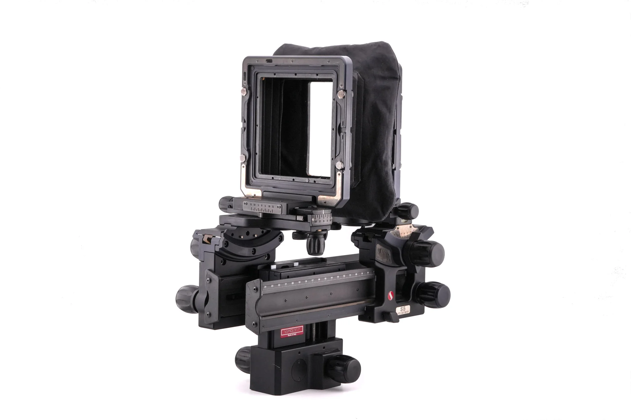Silvestri S5 Micron + 40mm f4 HR Digaron-W (Shutter) + 5x7 Slide Adapter (D7023) + Digital Remote Control Unit - Image 3