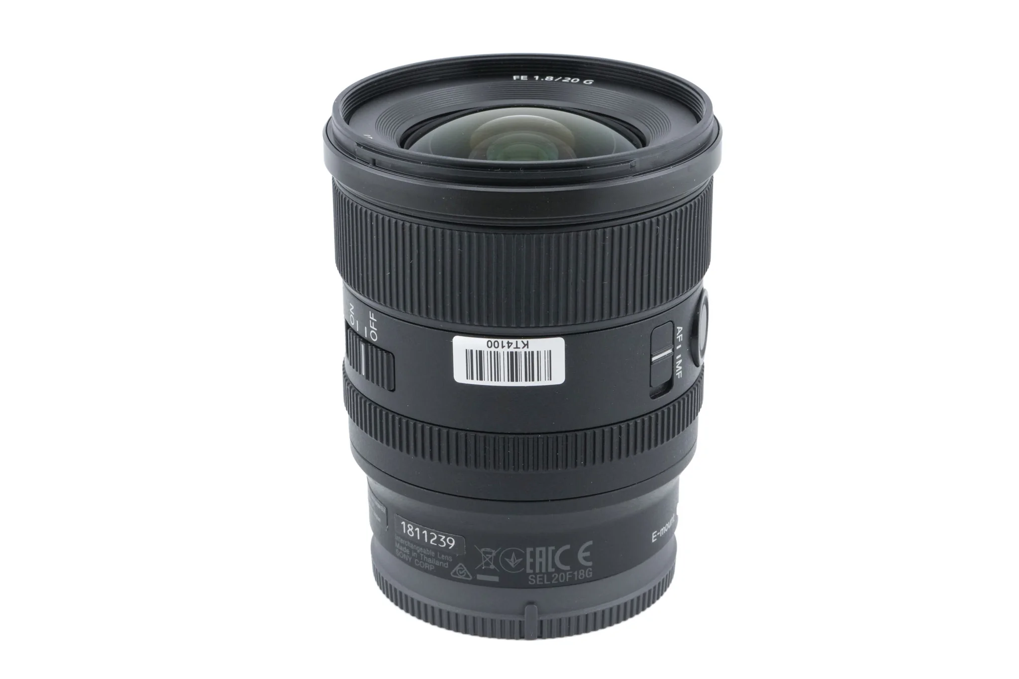 Sony 20mm f1.8 G (SEL20F18G) - Image 3