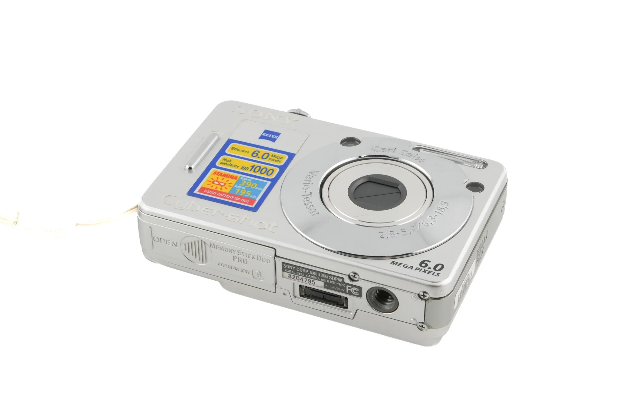 Sony Cyber-Shot DSC-W50 - Image 4