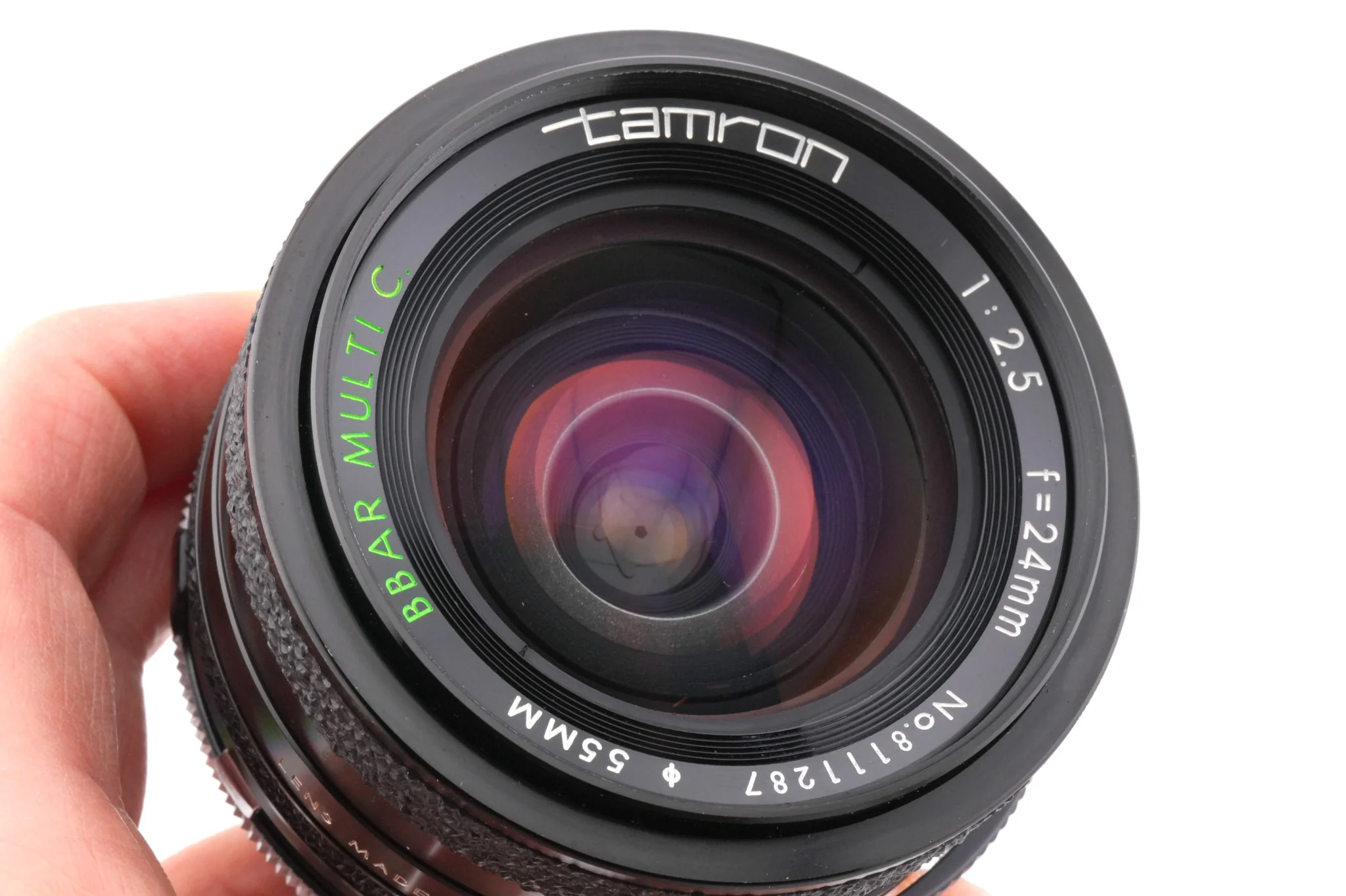 Tamron 24mm f2.5 BBAR MC (01B) + Adaptall  - Minolta MD Adapter - Image 3