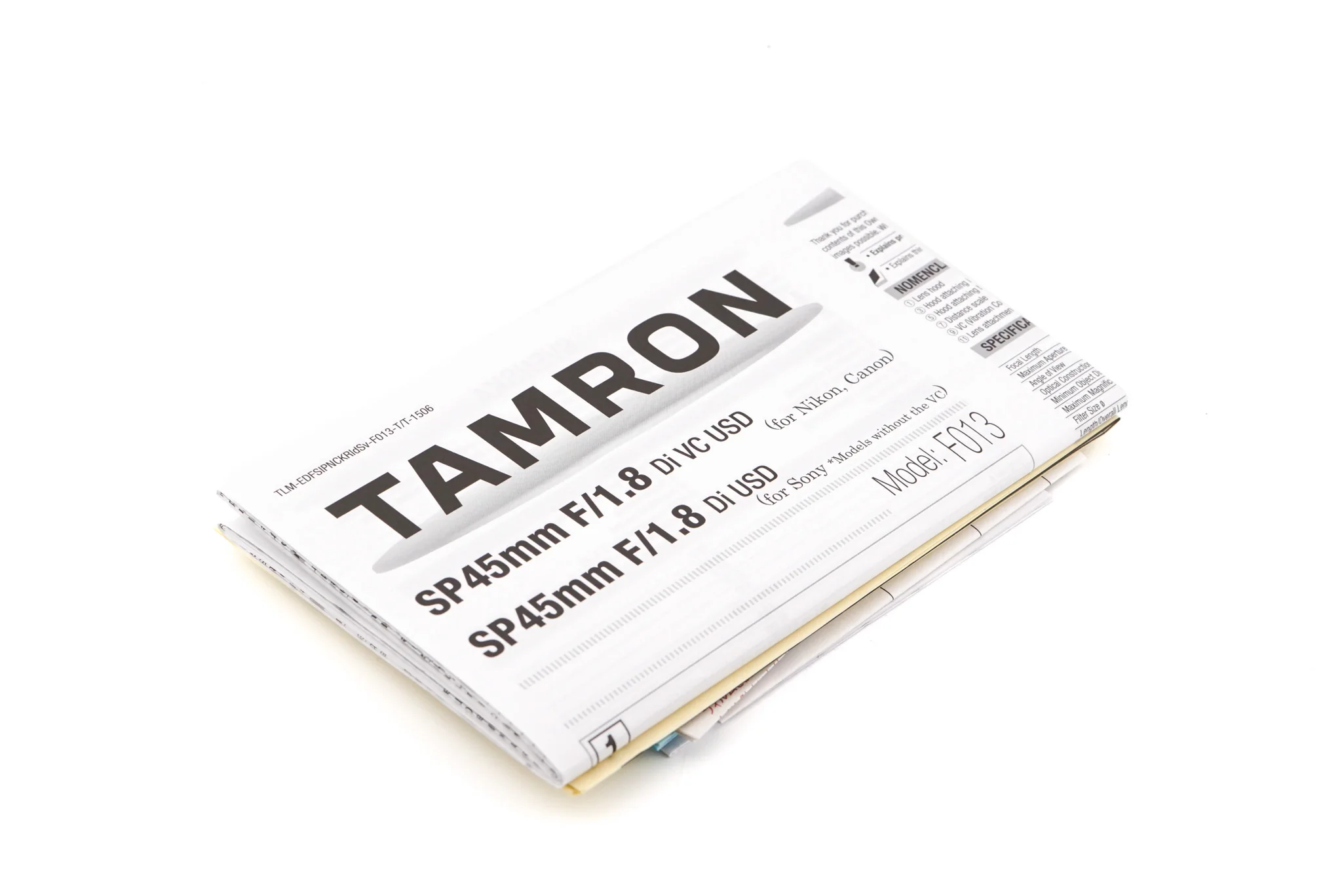 Tamron 45mm f1.8 DI SP VC USD (F013) - Image 7
