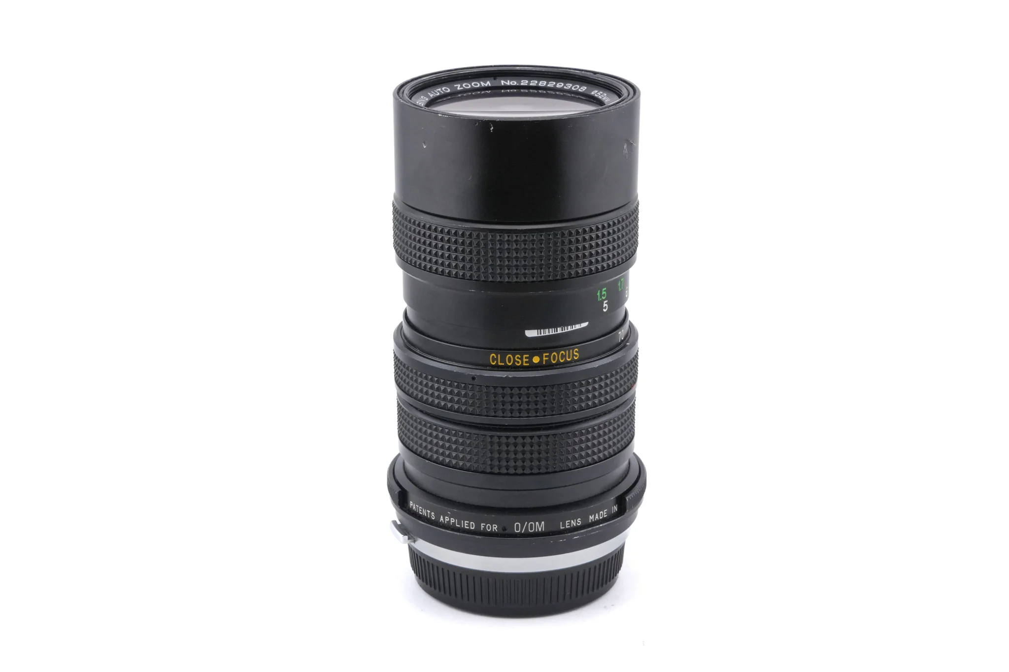 Vivitar 70-150mm f3.8 Close Focusing Auto Zoom - Image 2