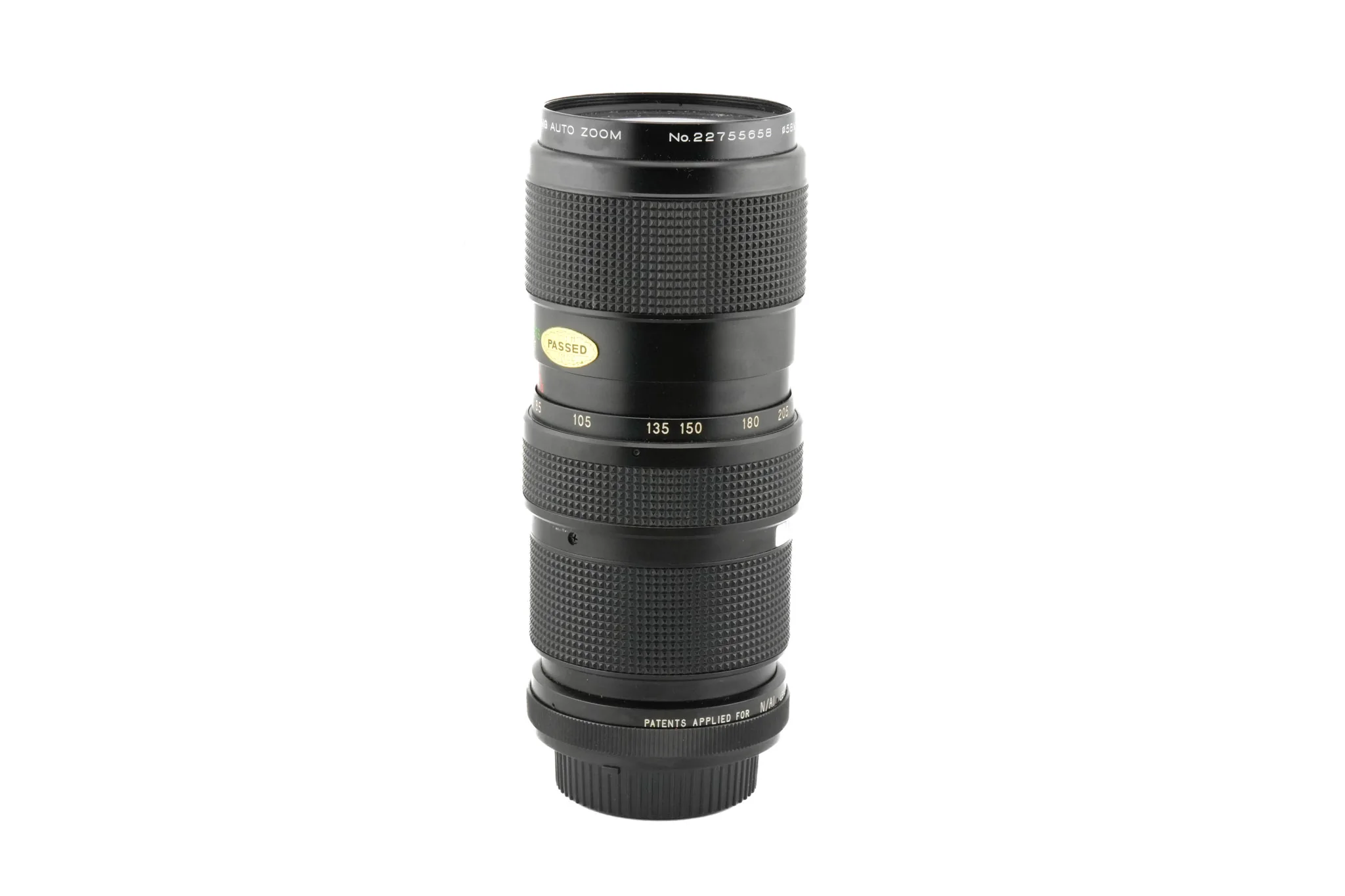 Vivitar 75-205mm f3.8 Close Focusing Auto Zoom - Image 2