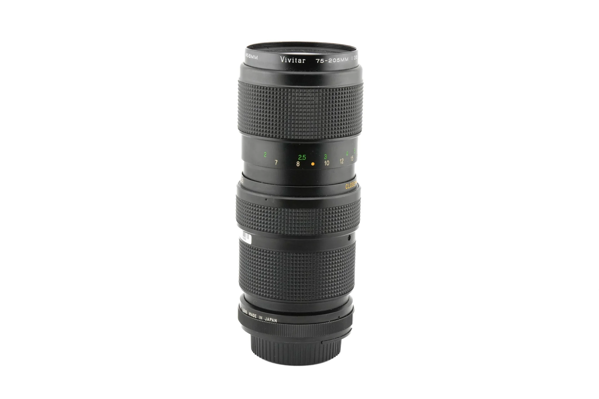 Vivitar 75-205mm f3.8 Close Focusing Auto Zoom - Image 3
