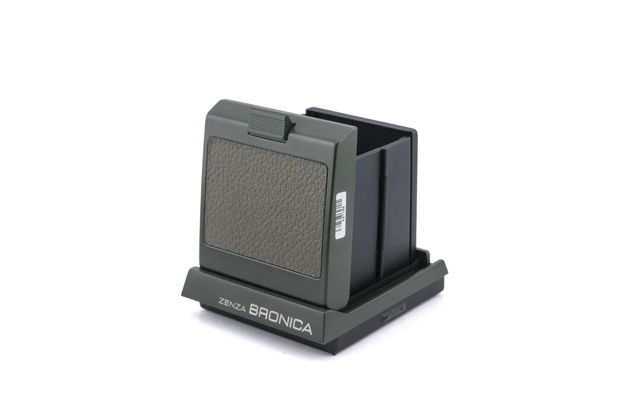 Zenza Bronica SQ-A SF (Safari) + Waist Level Finder SF (Safari) + Speed Grip S Winder SF (Safari) + SQ 6x6 120 Roll Film Back SF (Safari) + 80mm f2.8 Zenzanon-S SF (Safari) + AE Prism Finder S SF (Safari) + SQ Bellows Shade (Safari) - Image 15