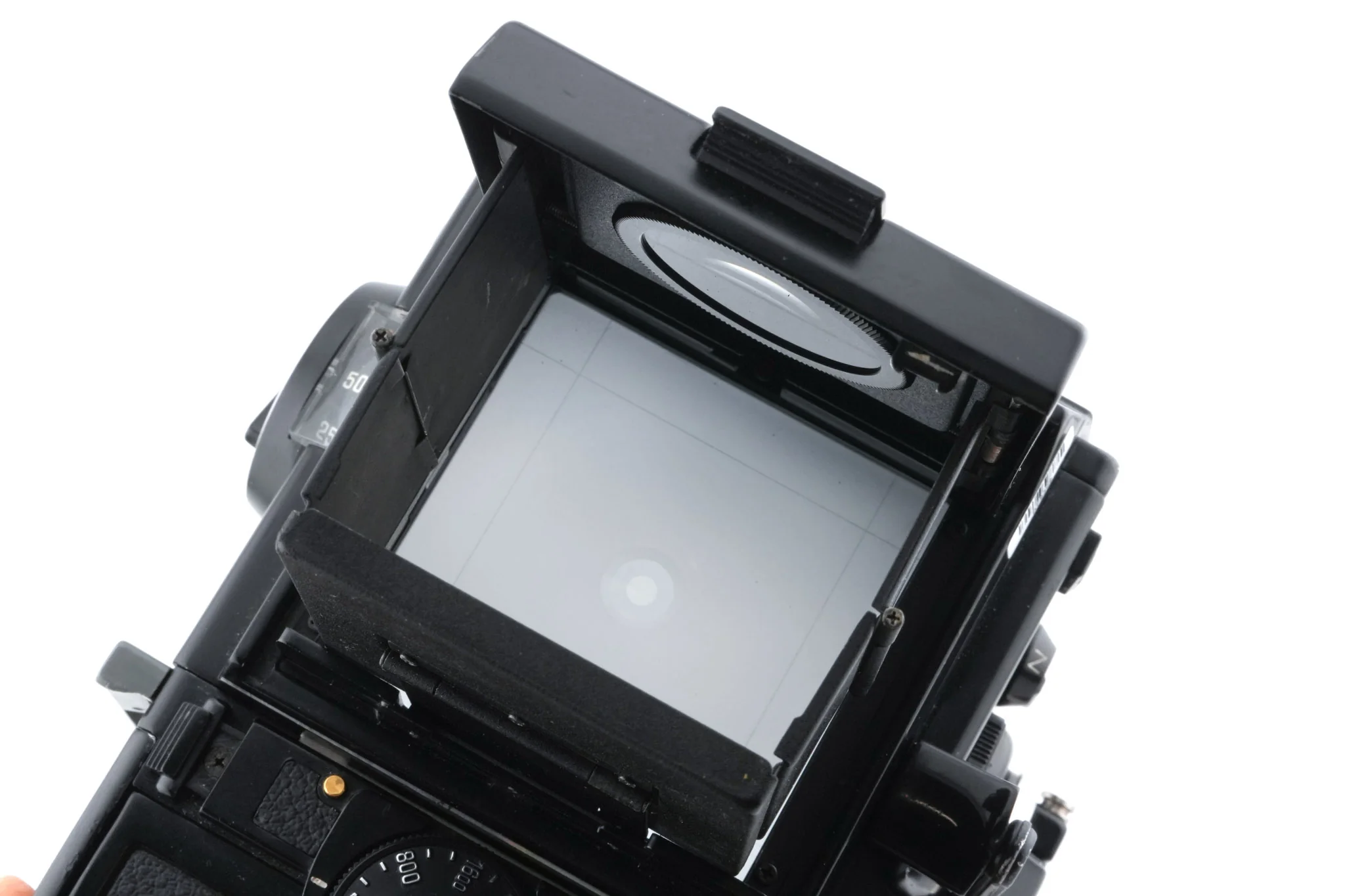 Zenza Bronica SQ-A + SQ 6x6 120 Roll Film Back + Waist Level Finder - Image 7